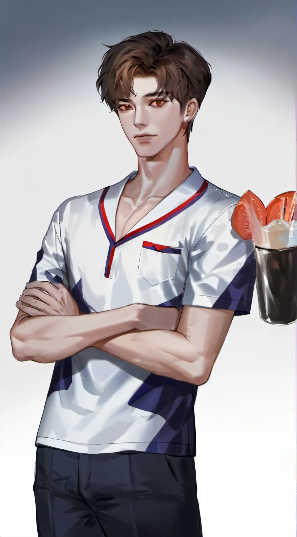 ai character: steven background