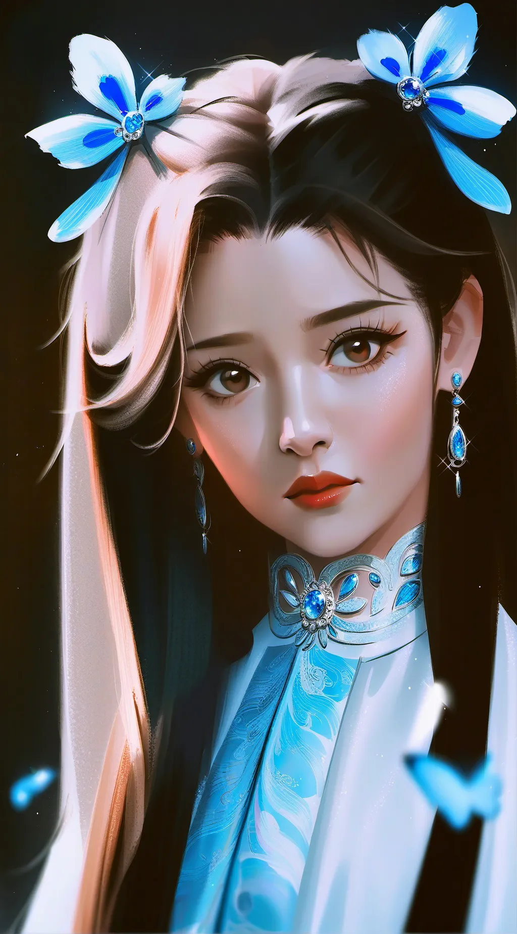 ai character: bloodmoon twins background