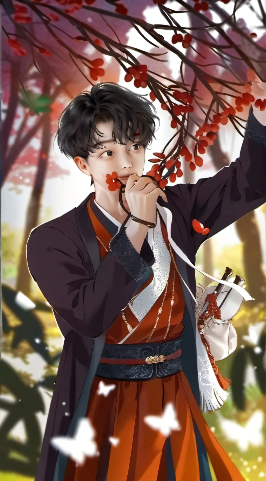 ai character: Amasuren background