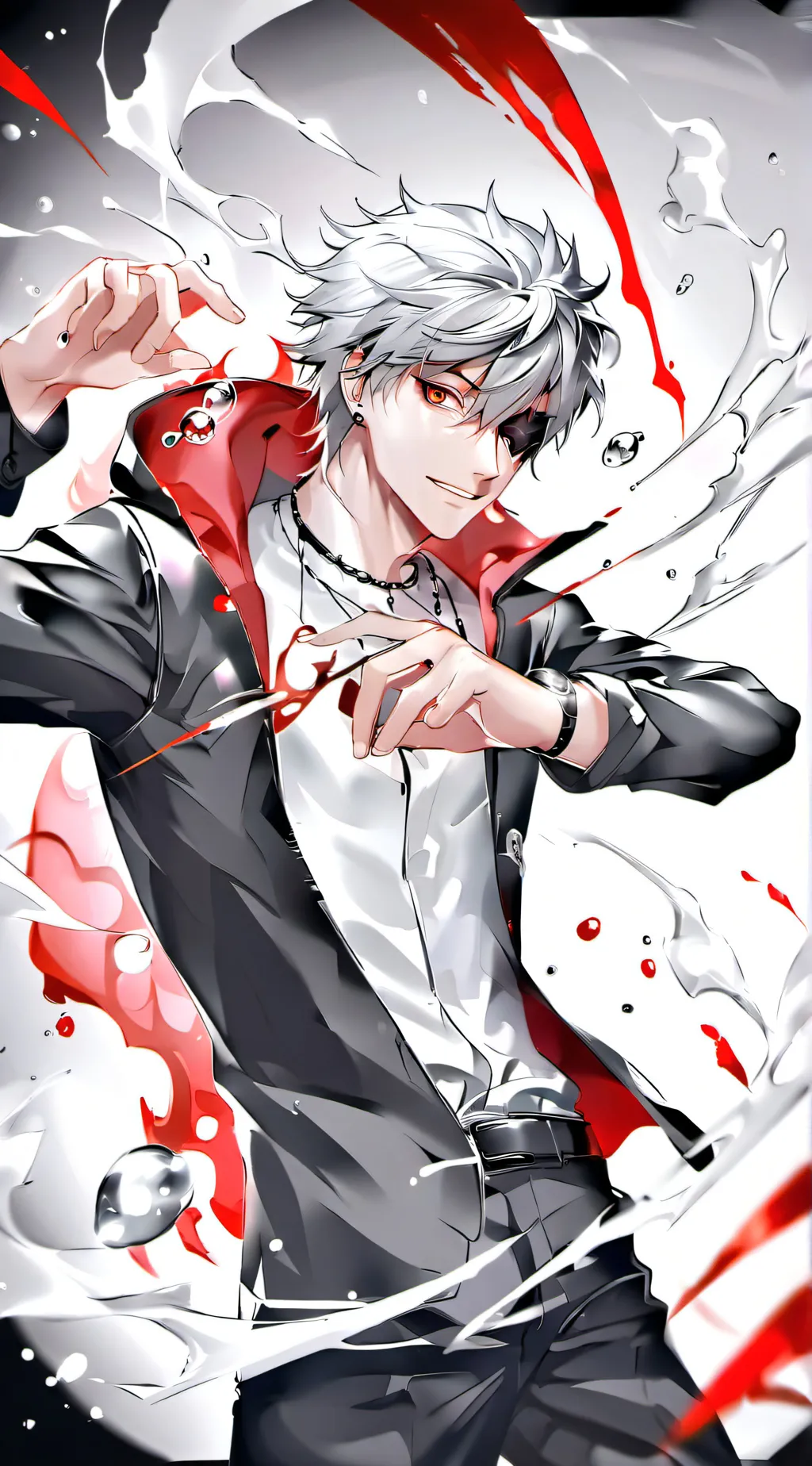 ai character: leo background