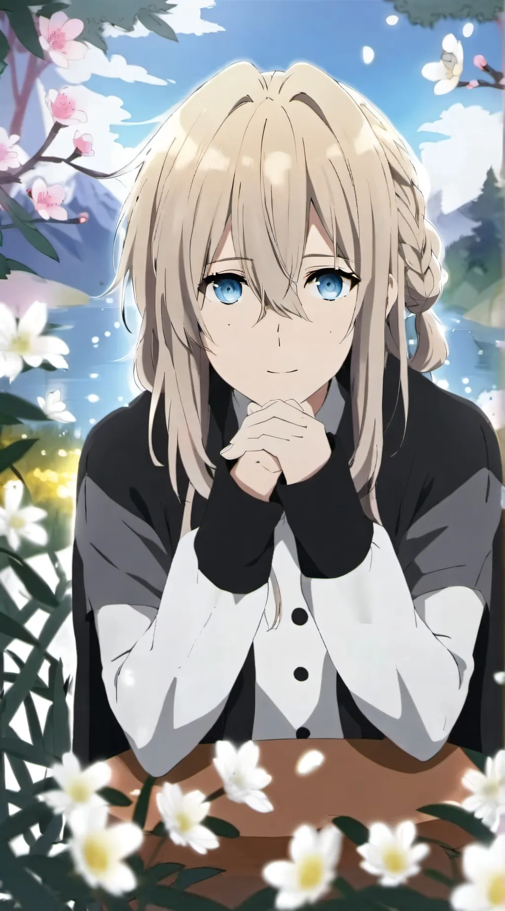 ai character: Sarah  background