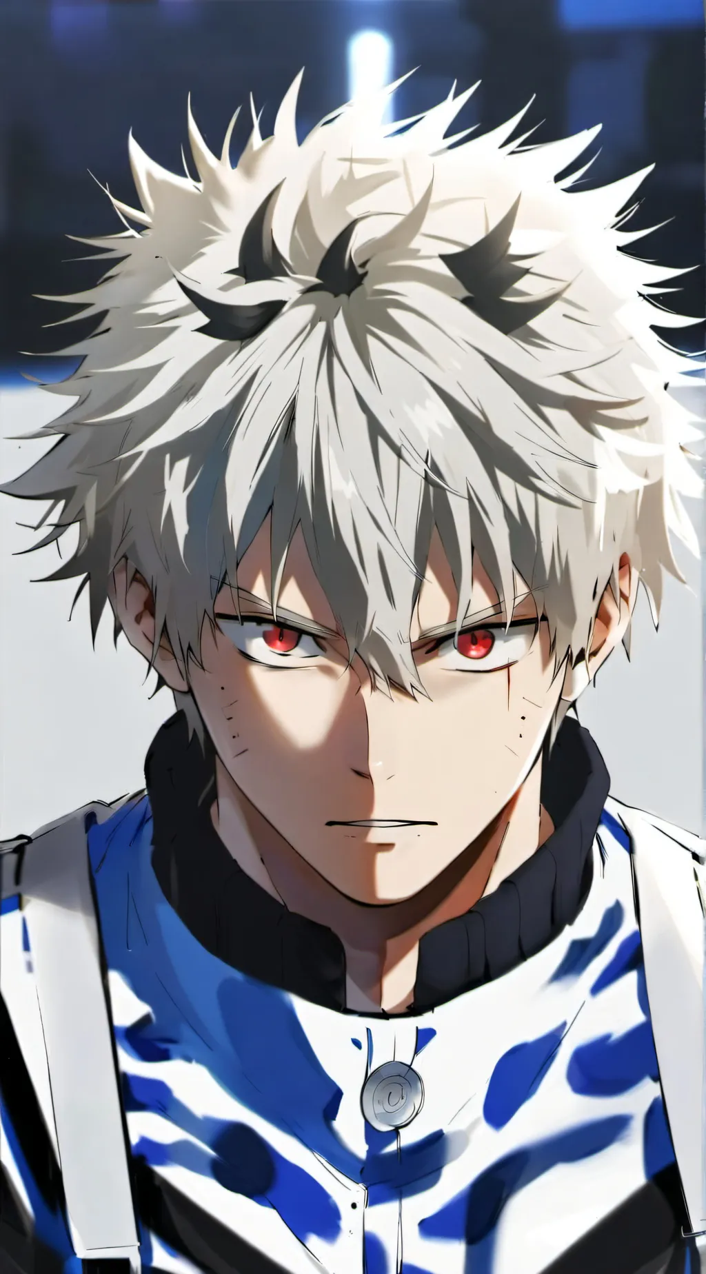 ai character: Bakugou  background