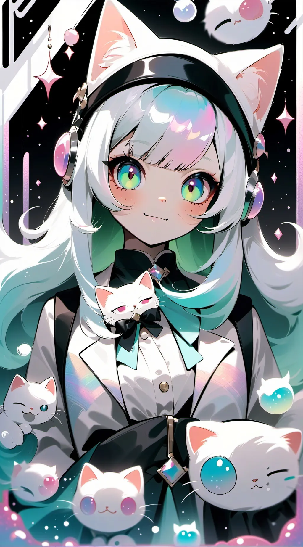 ai character: @mxchkittens background