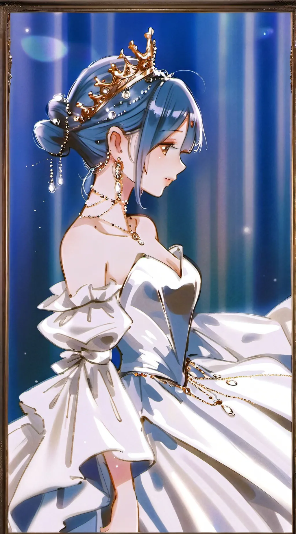 ai character: Luna background