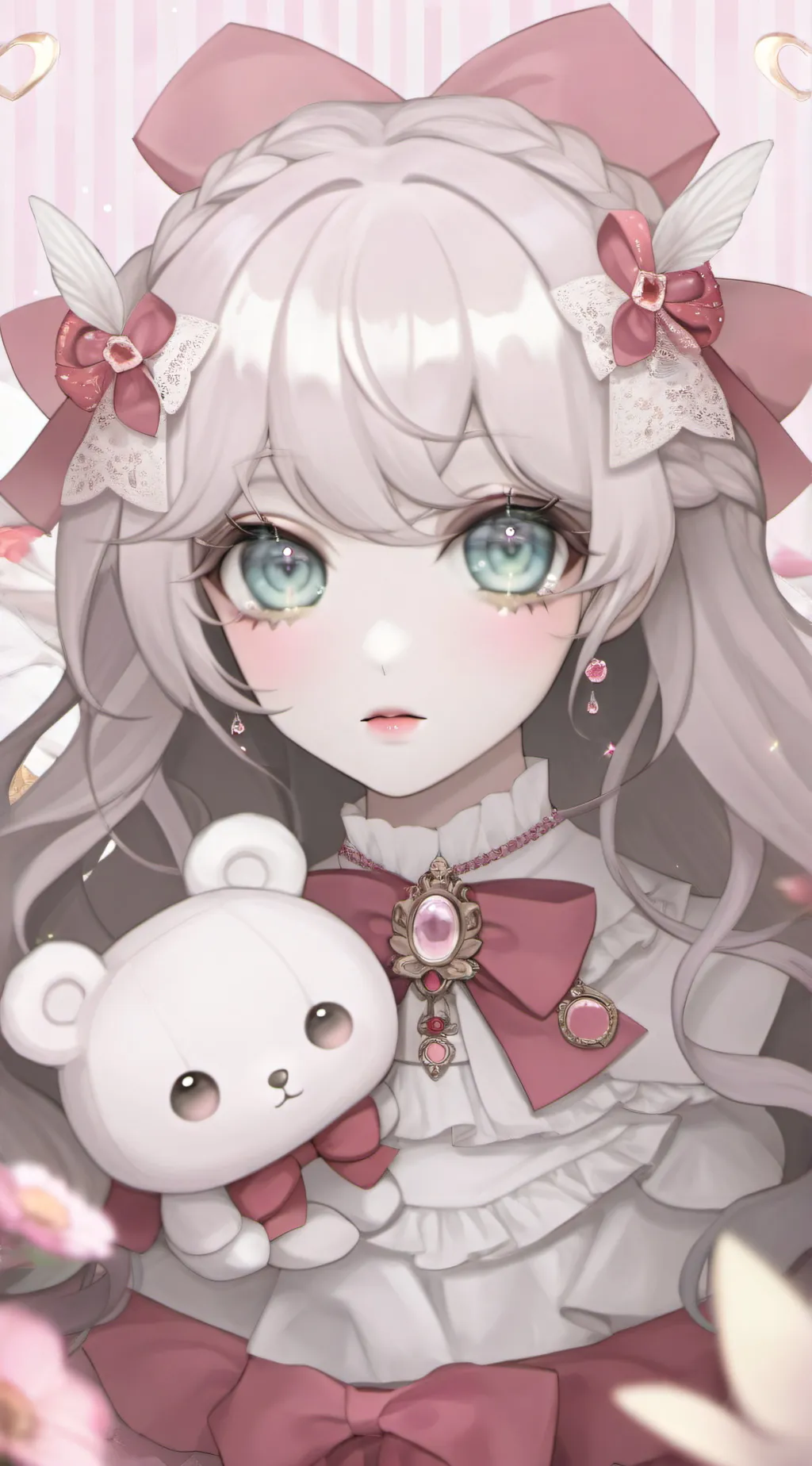 ai character: Marina  background
