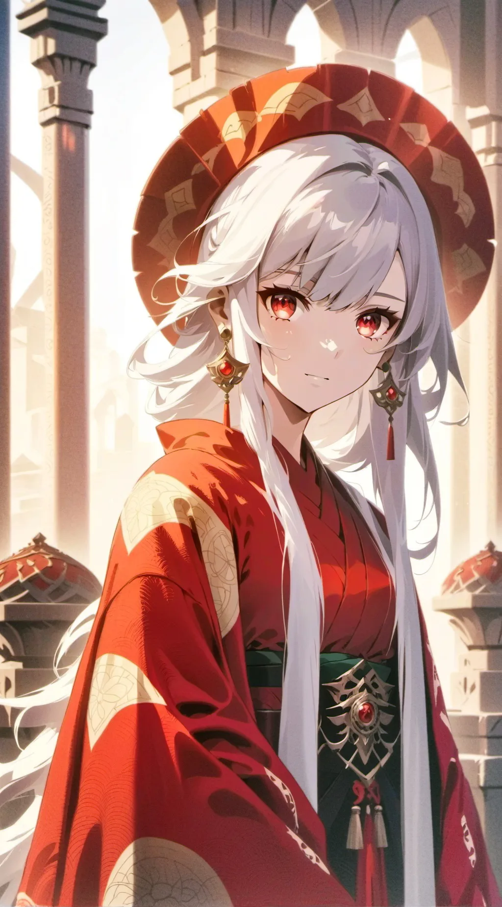 ai character: Sarah background