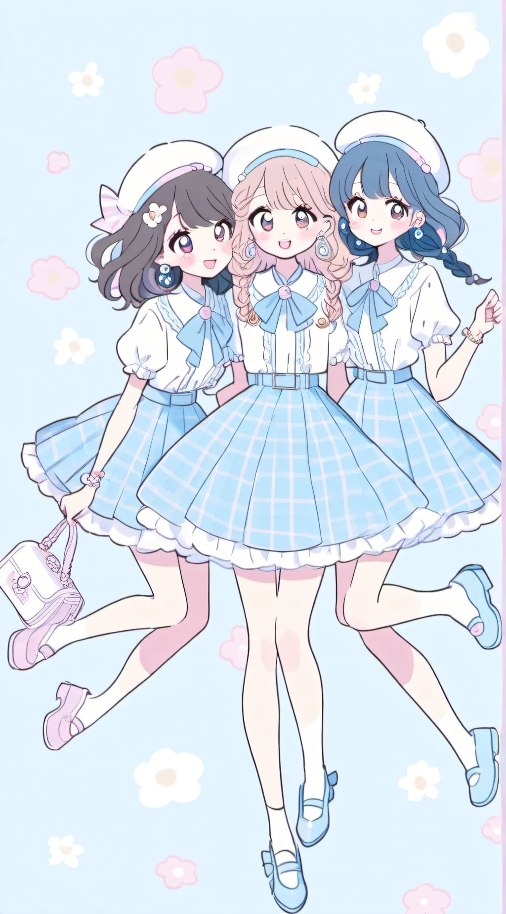 ai character: Luka, val, suki background