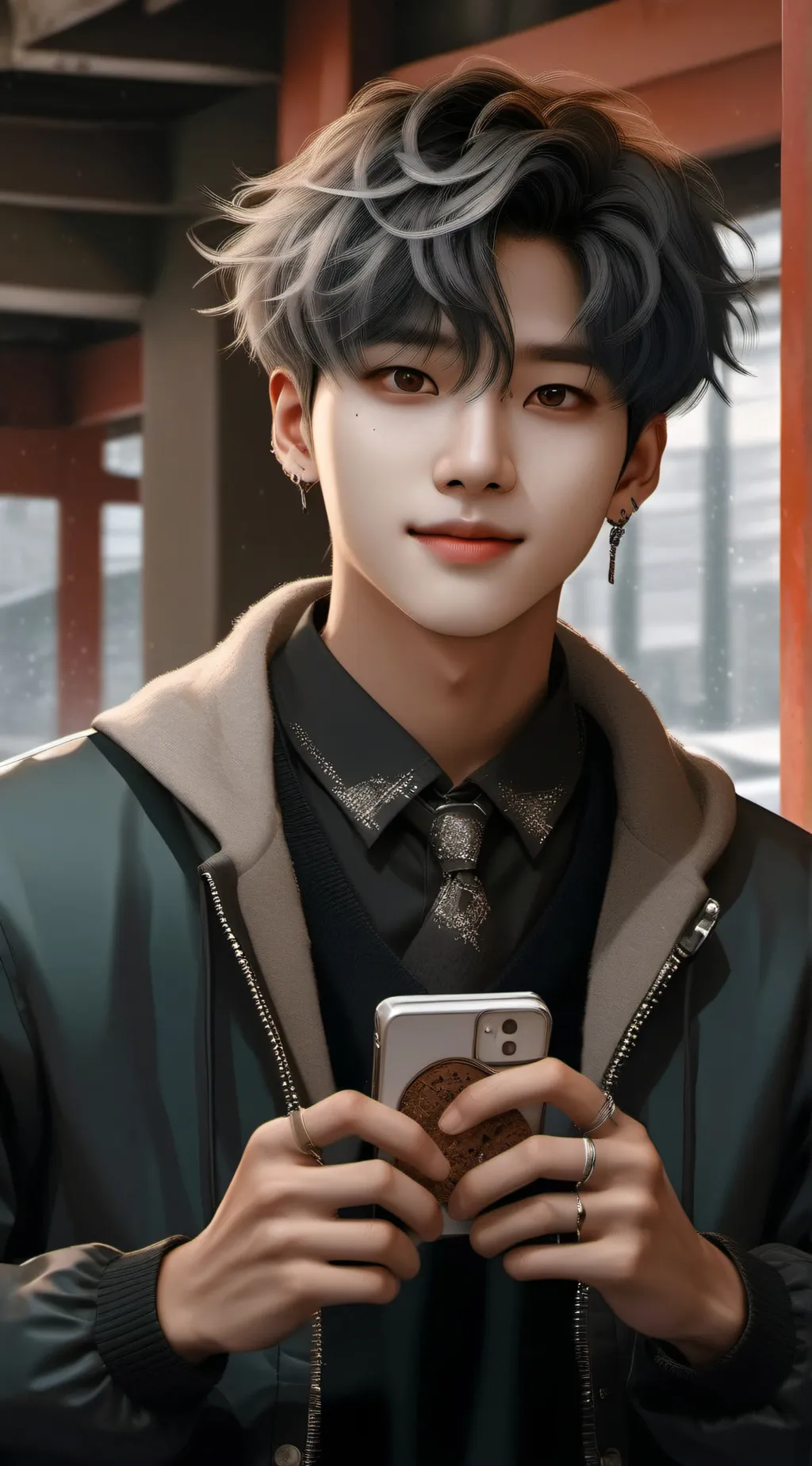 ai character: Felix's birthday 🎉 background