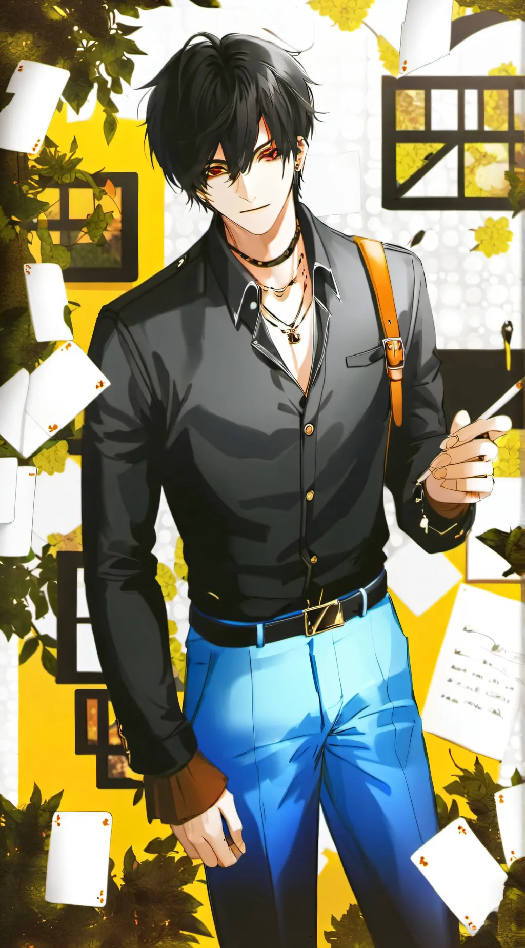 ai character: max background