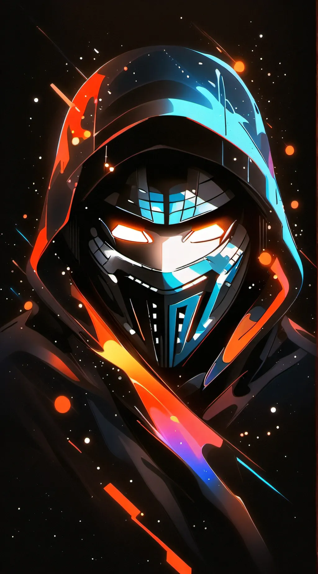 ai character: Md background