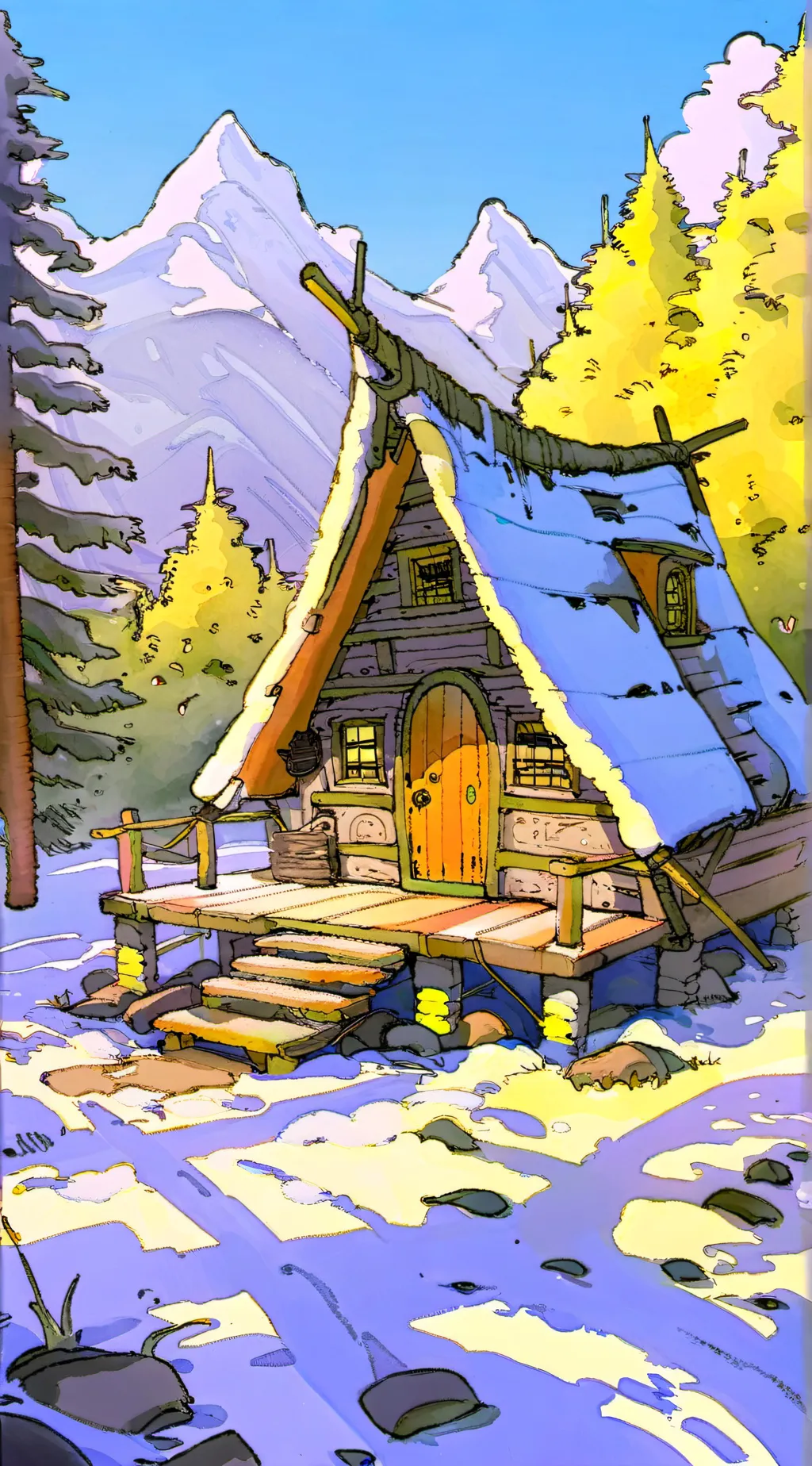 ai character: gravity falls background