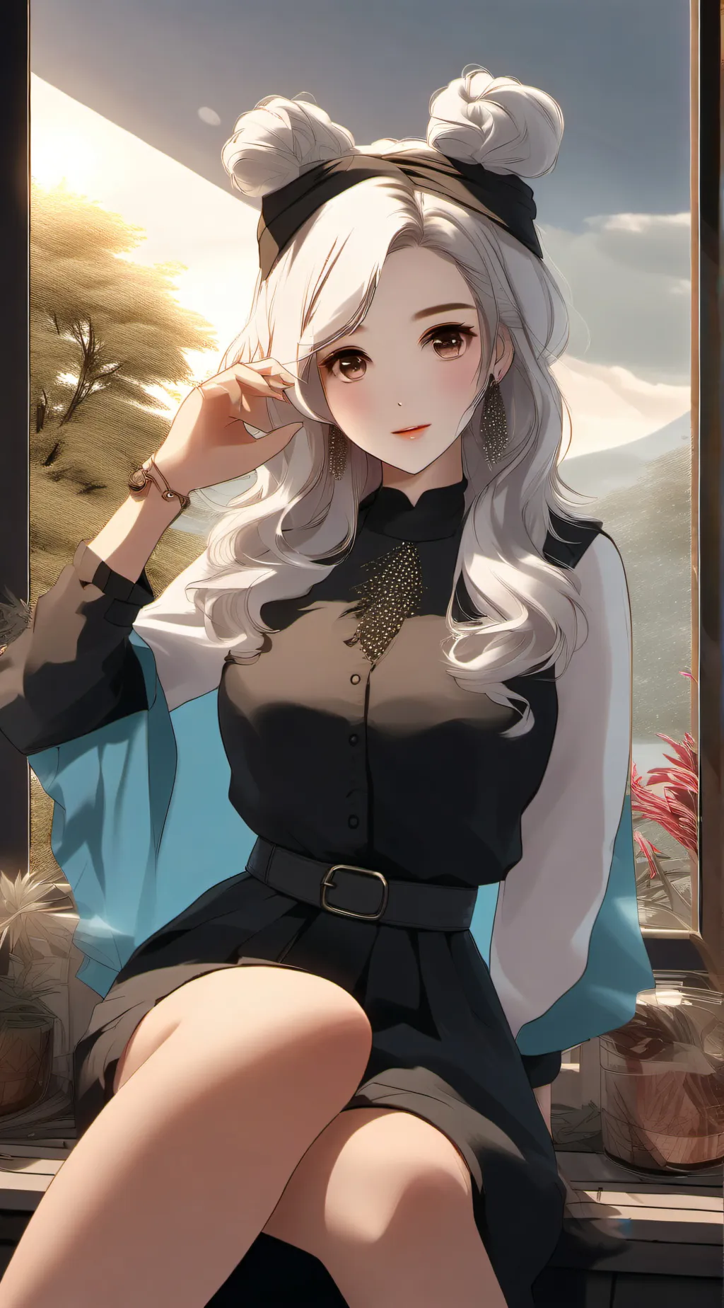 ai character: Freaky gurl background