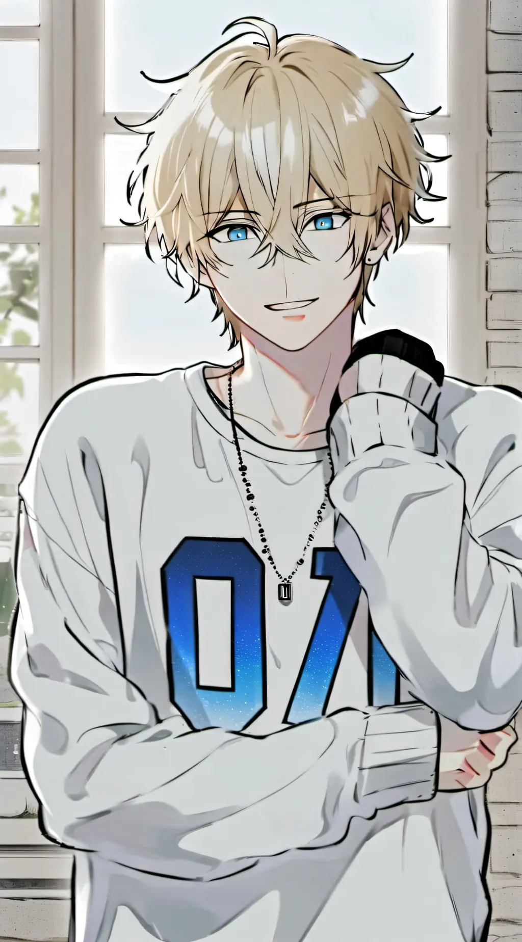 ai character: Liam  background