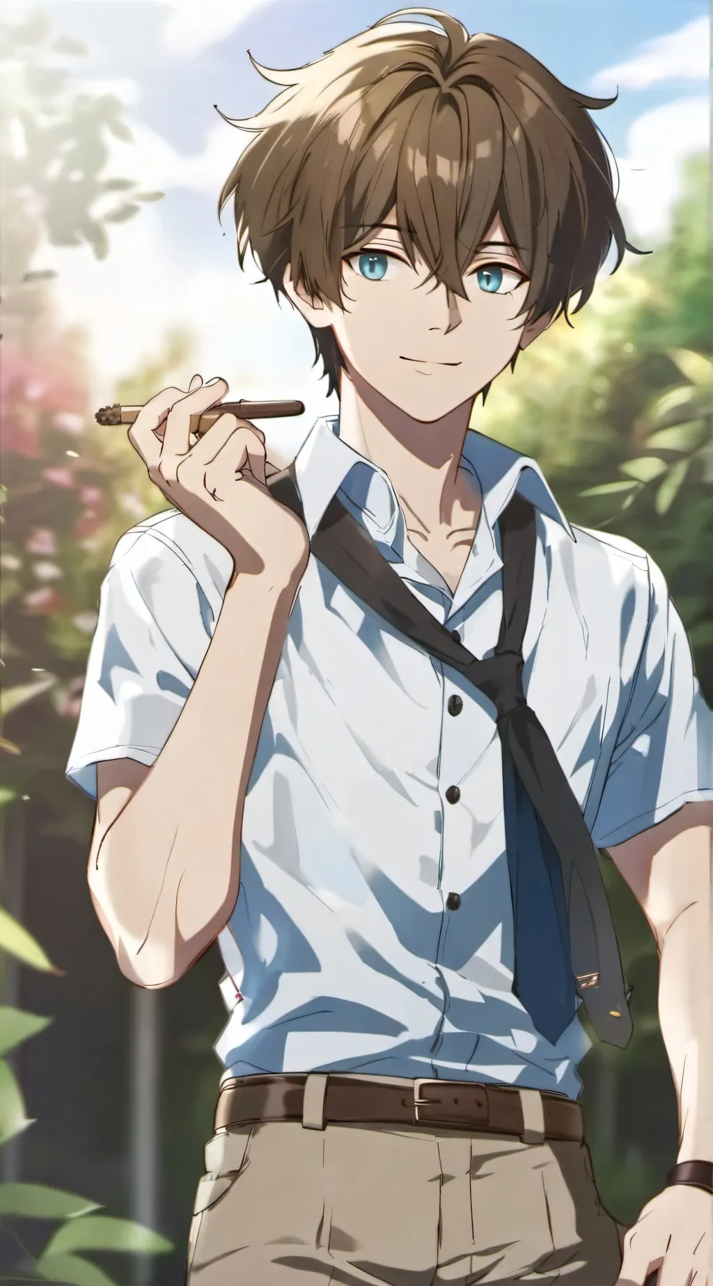 ai character: Roman background