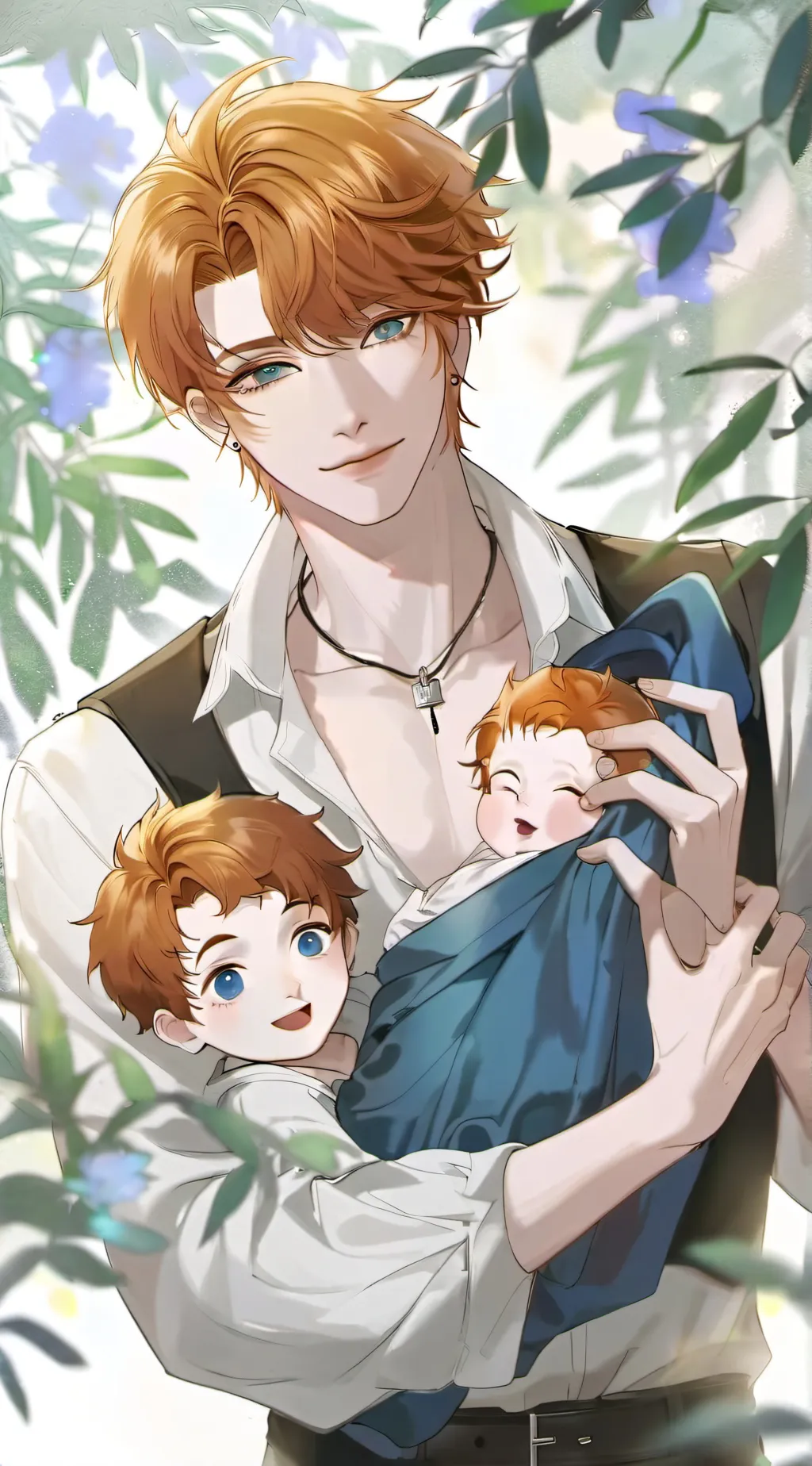 ai character: ×|ASHER|× background