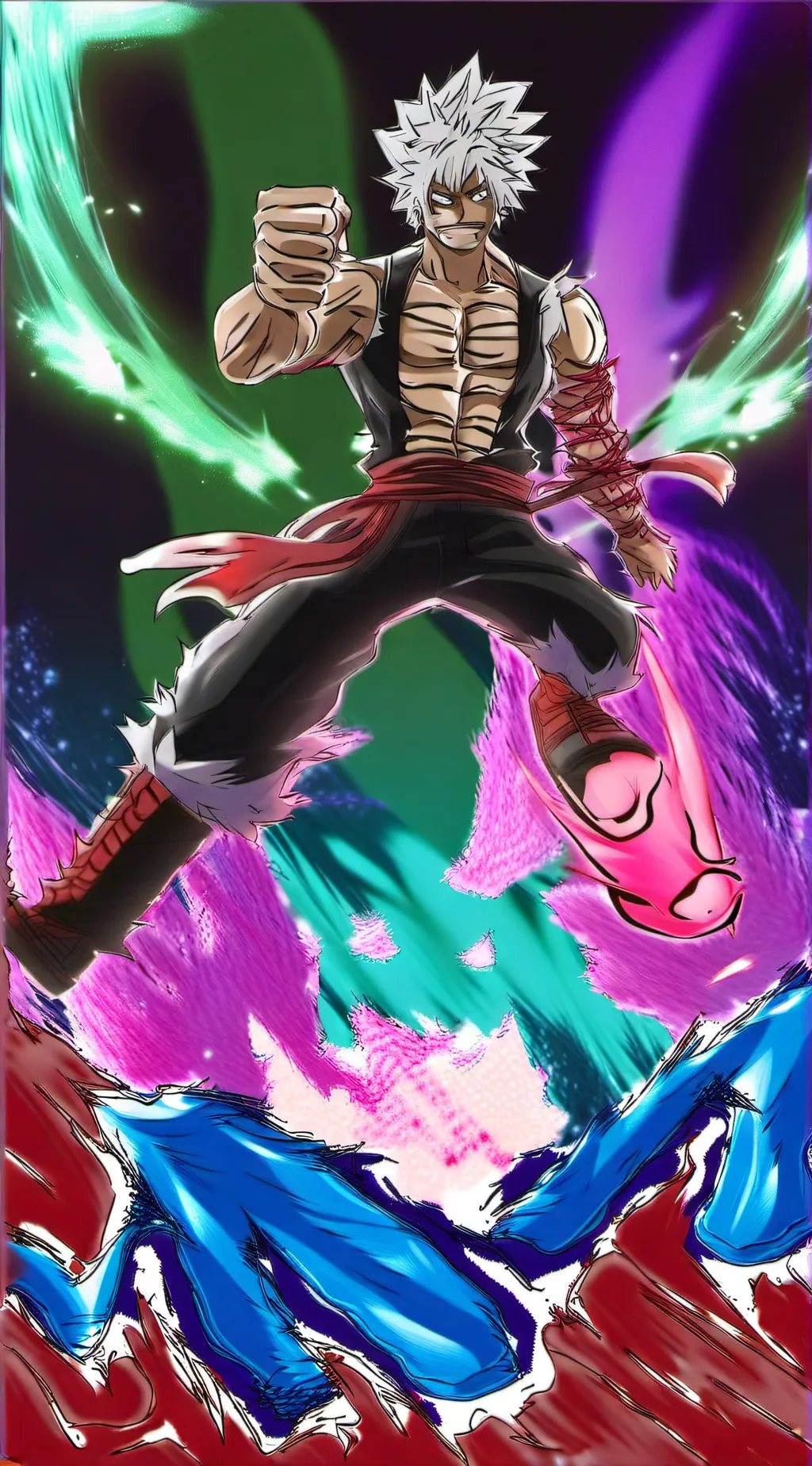 ai character: The L.O.V background