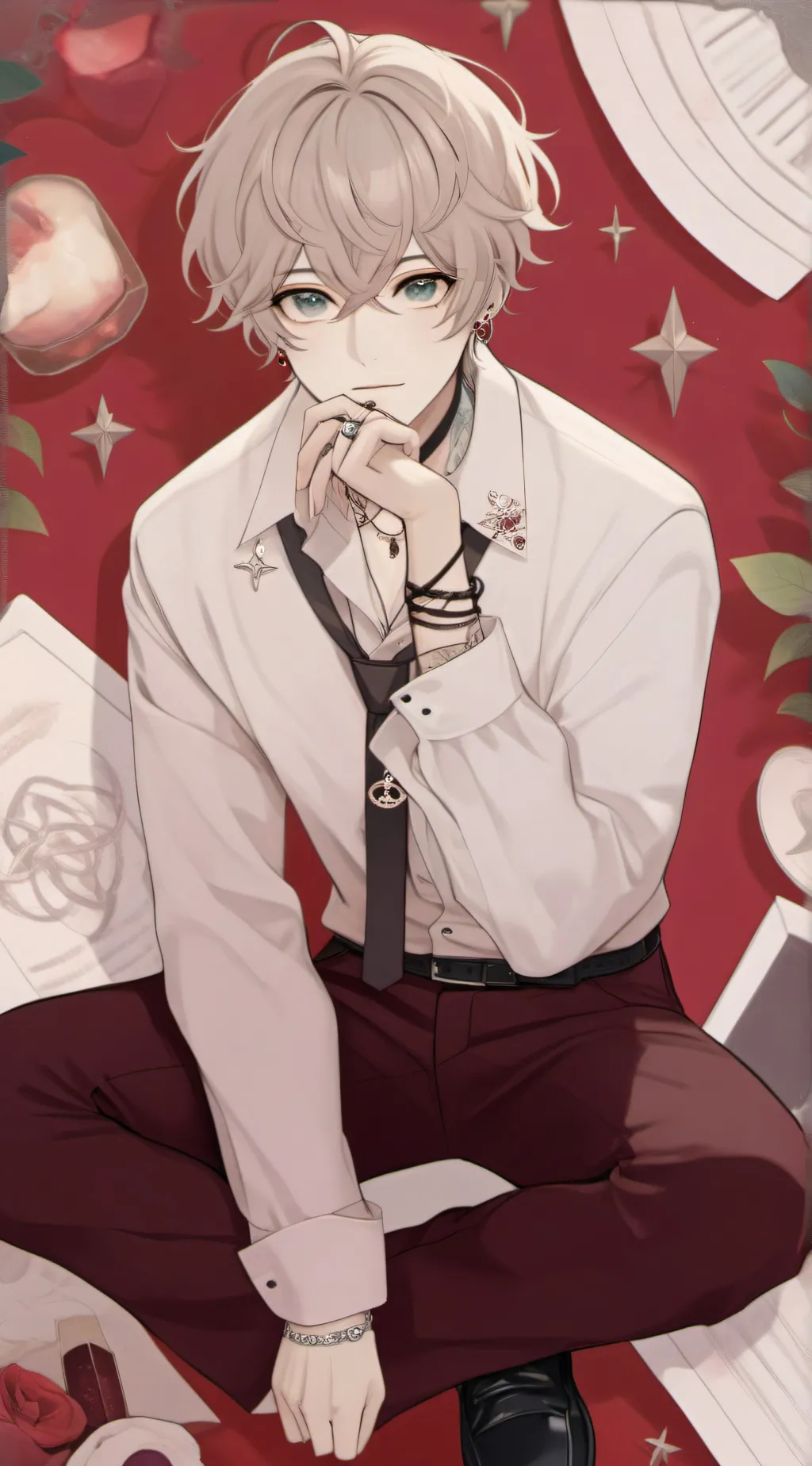 ai character: Leo background