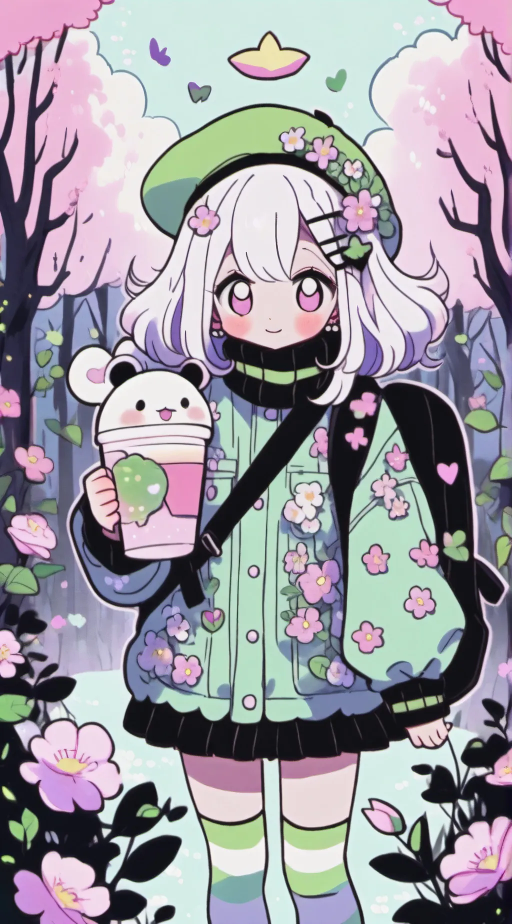 ai character: lily background