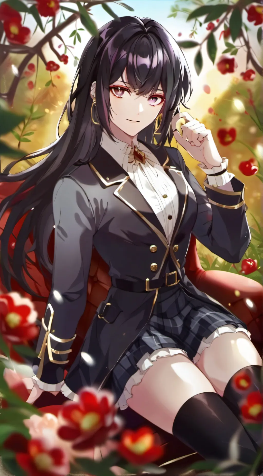 ai character: MHA X FNAF background