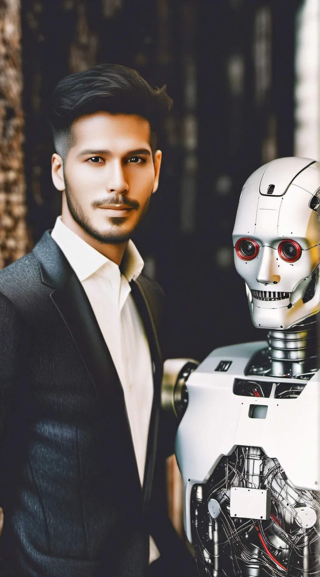 ai character: Markus  background