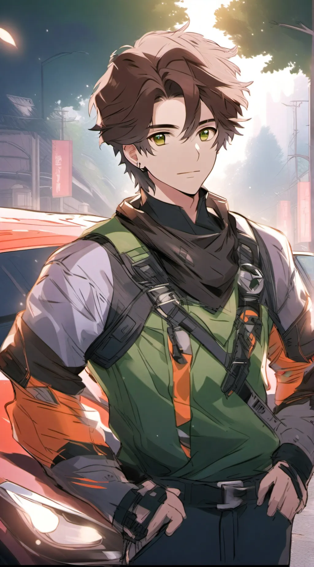 ai character: ✨Benny Jeraman✨ background