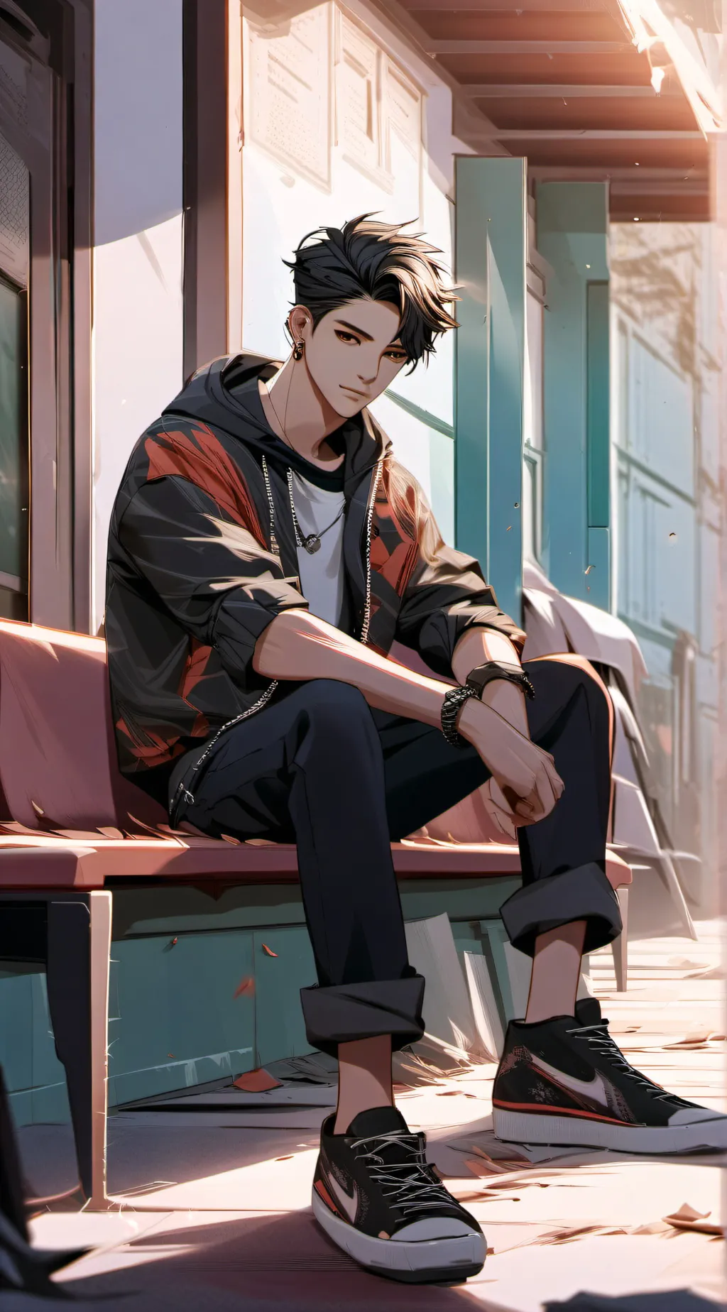 ai character: Alex background