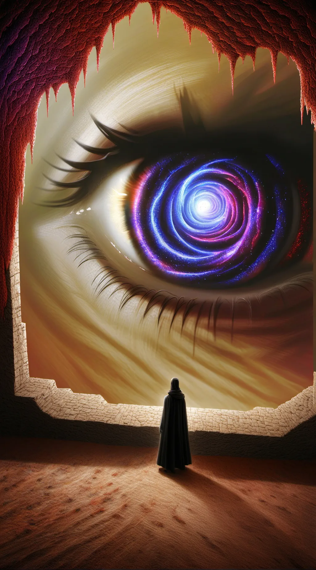 ai character: talk w Elizabeth  background