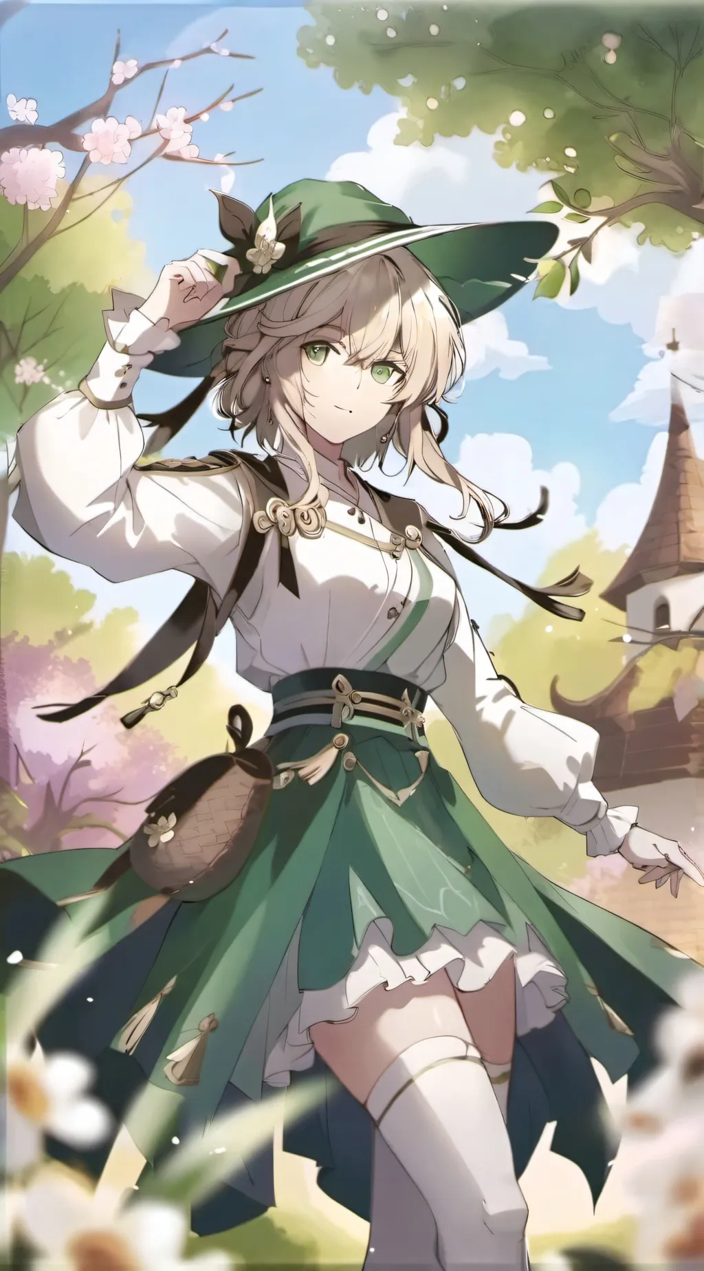 ai character: Nell background