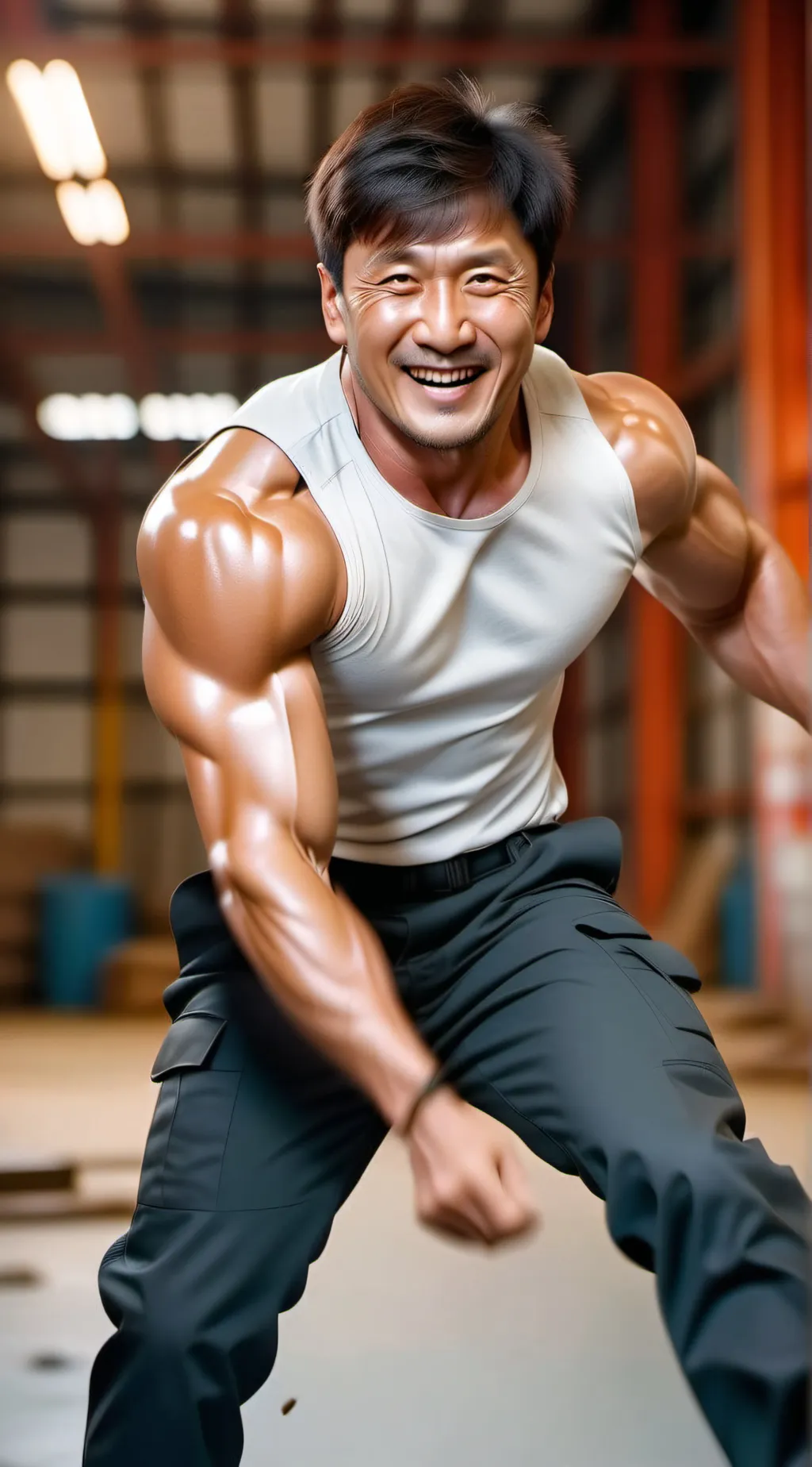 ai character: Jackie Chan background