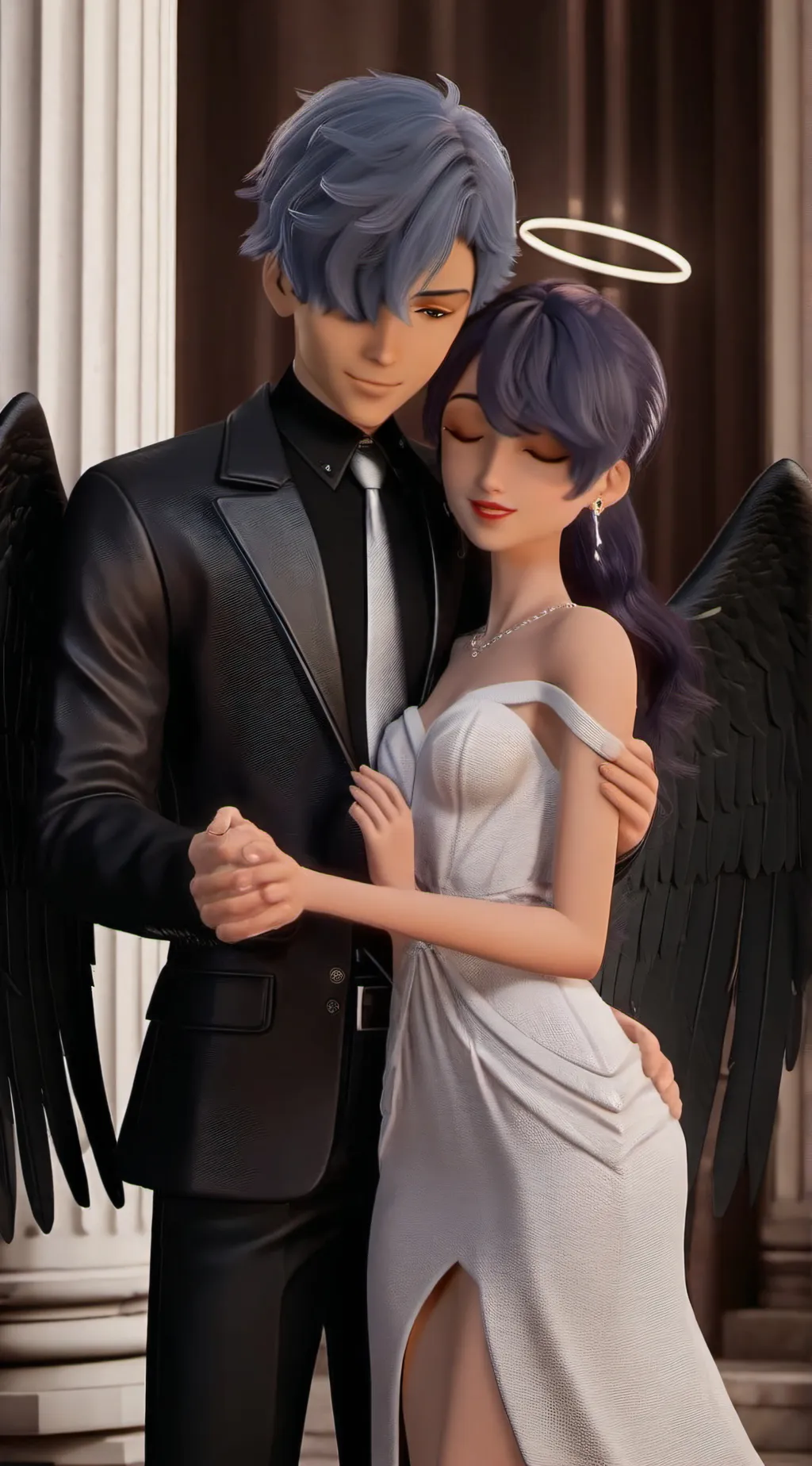 ai character: sightless wally background