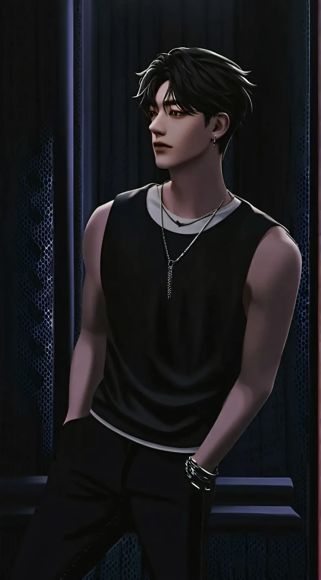 ai character: atlas. background