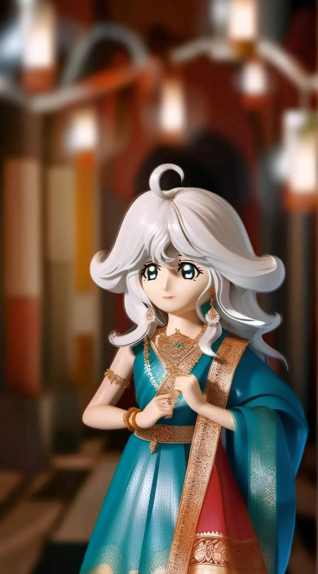 ai character: Aura background