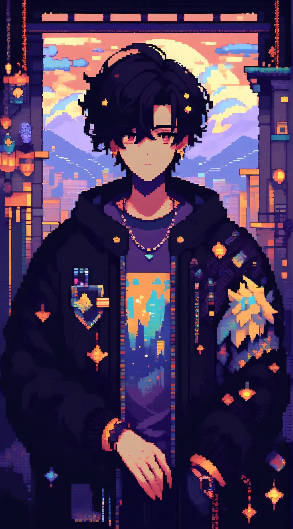 ai character: ur bf ale. killer background