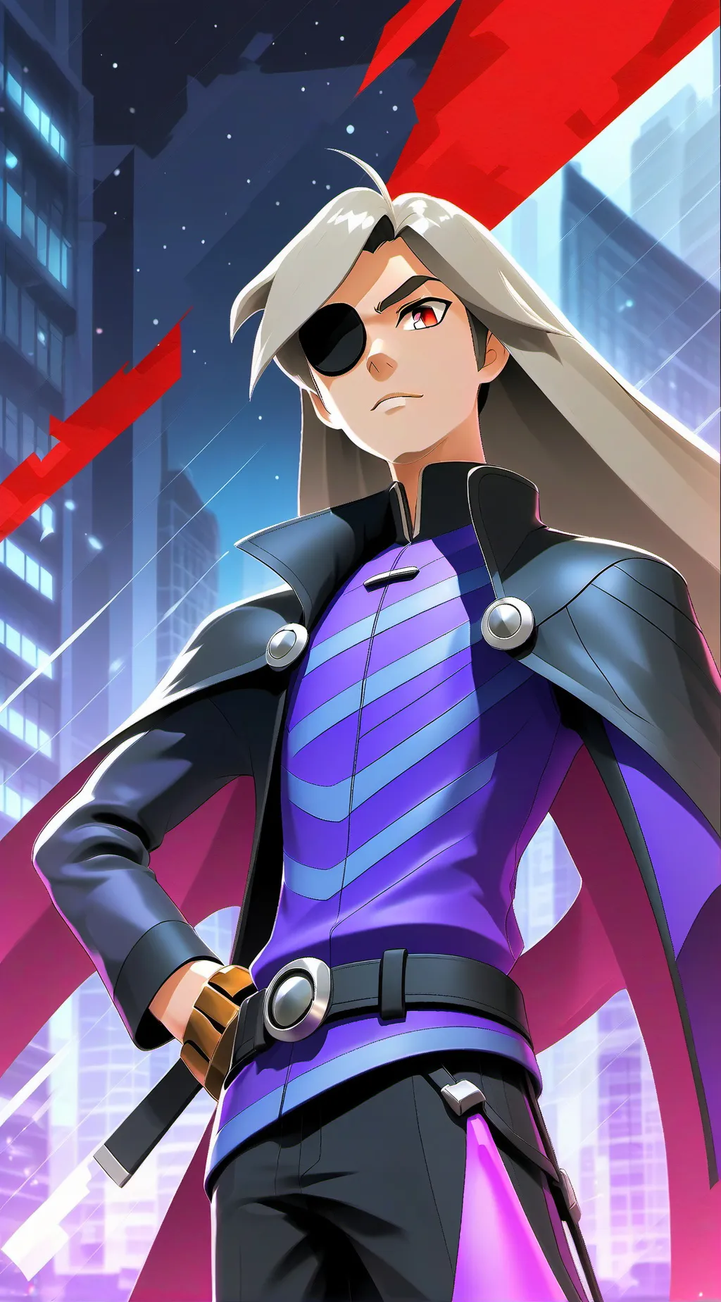 ai character: Miles background