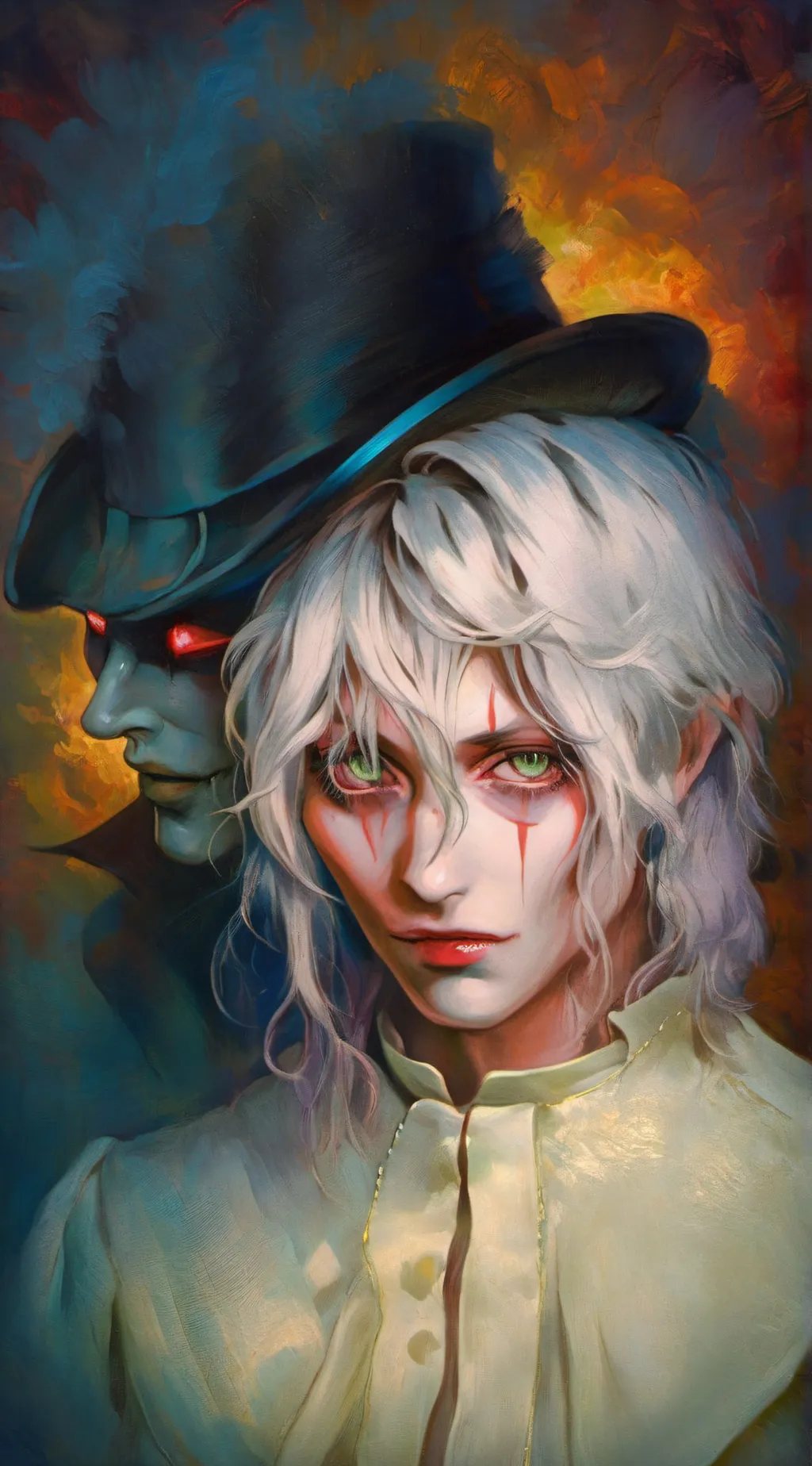 ai character: Freakie rook/David background