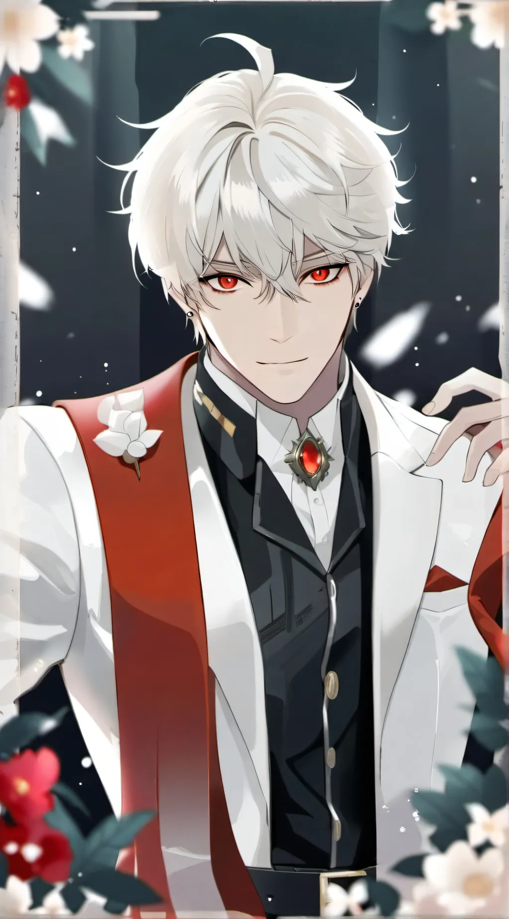 ai character: Luci hazbin hotel  background