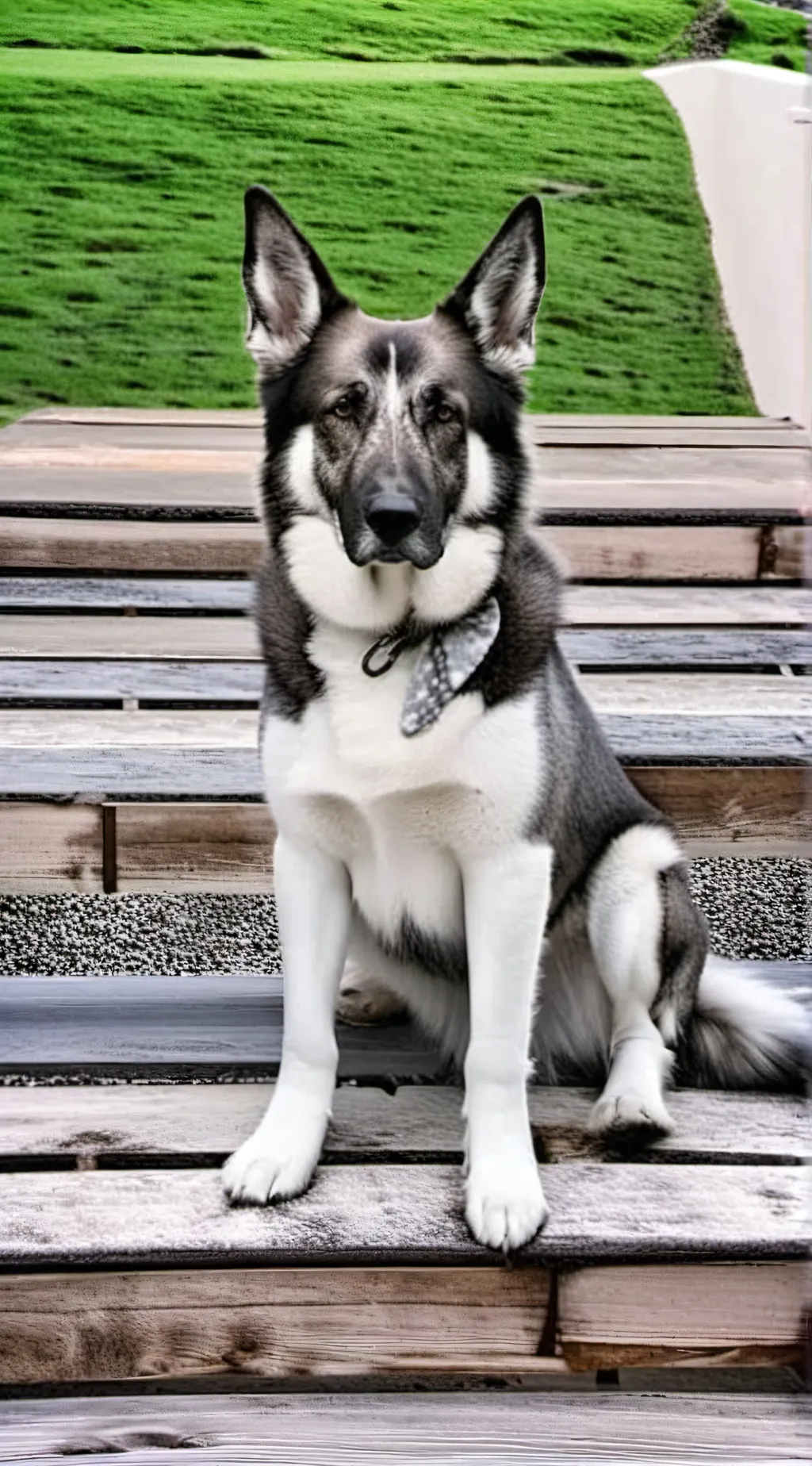 ai character: Steven dog  background