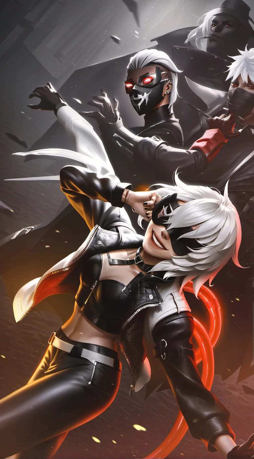 ai character: Clair background