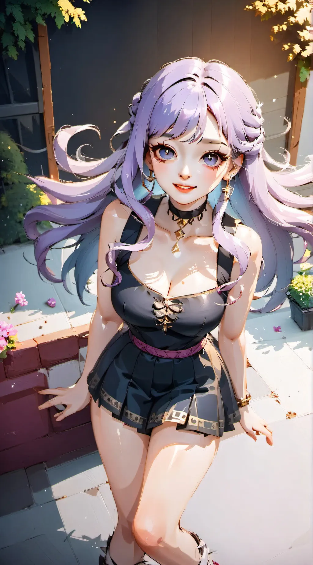 ai character: Seraphina Zaria background