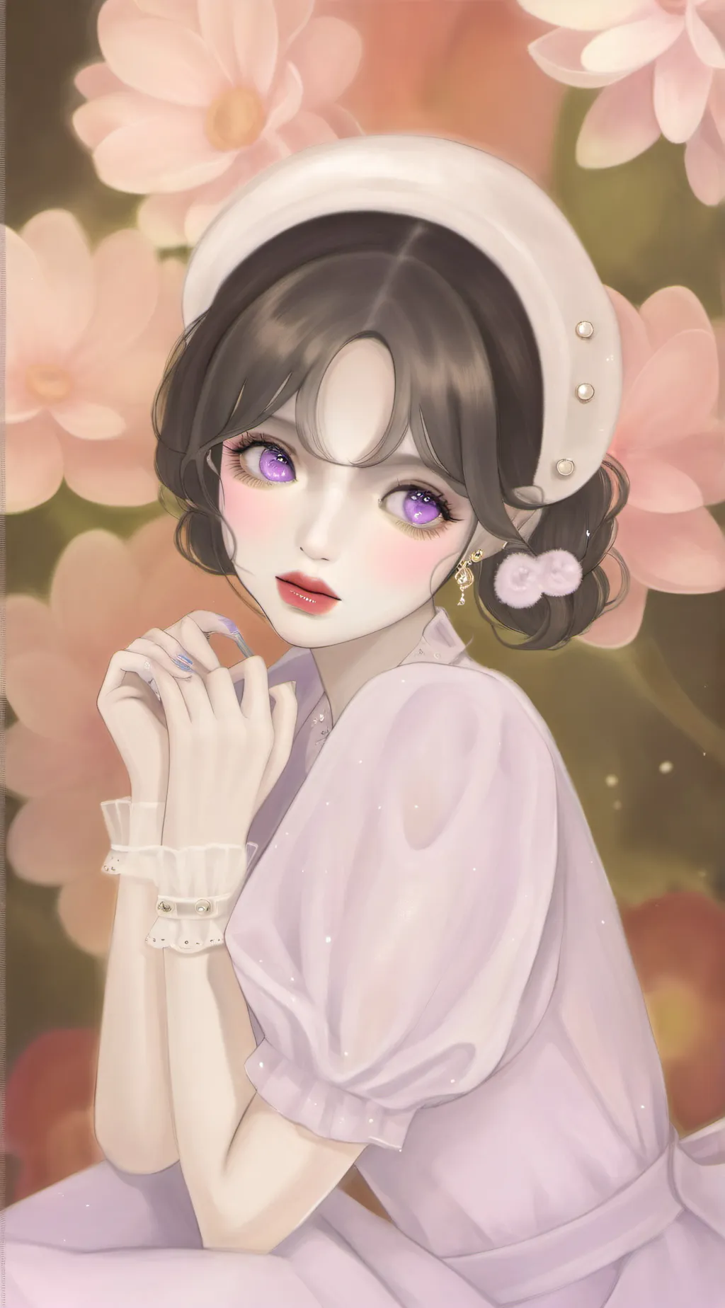 ai character: Sarah  background