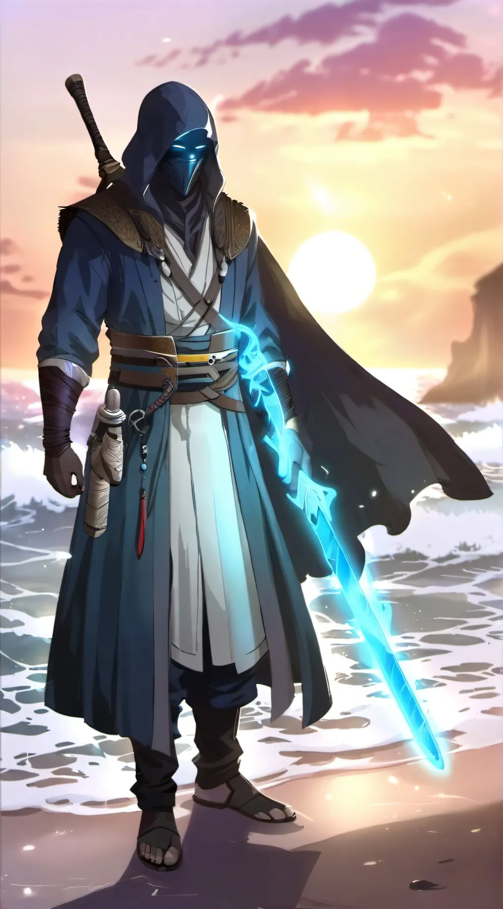 ai character: sharksaber background