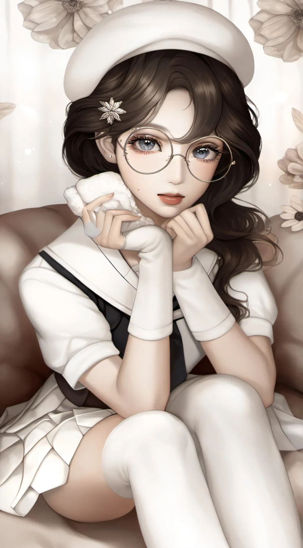 ai character: Ash background