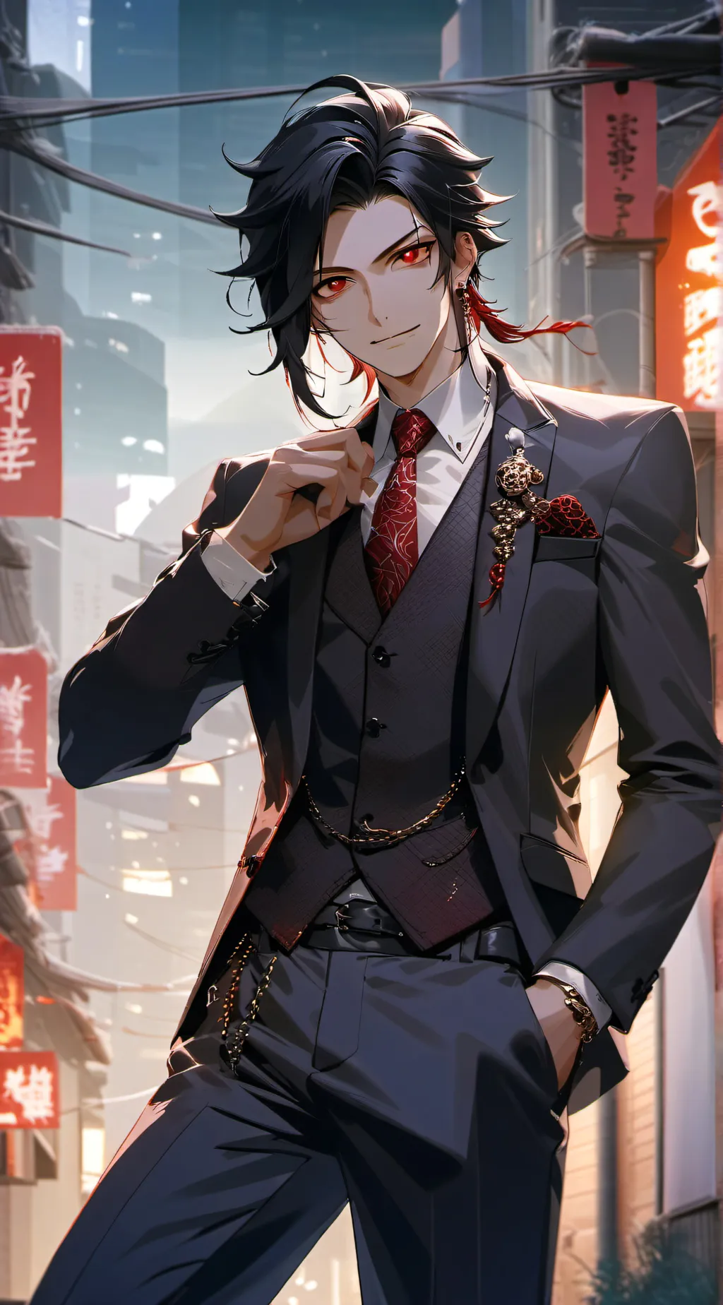 ai character: ☆ Deigo ☆ background