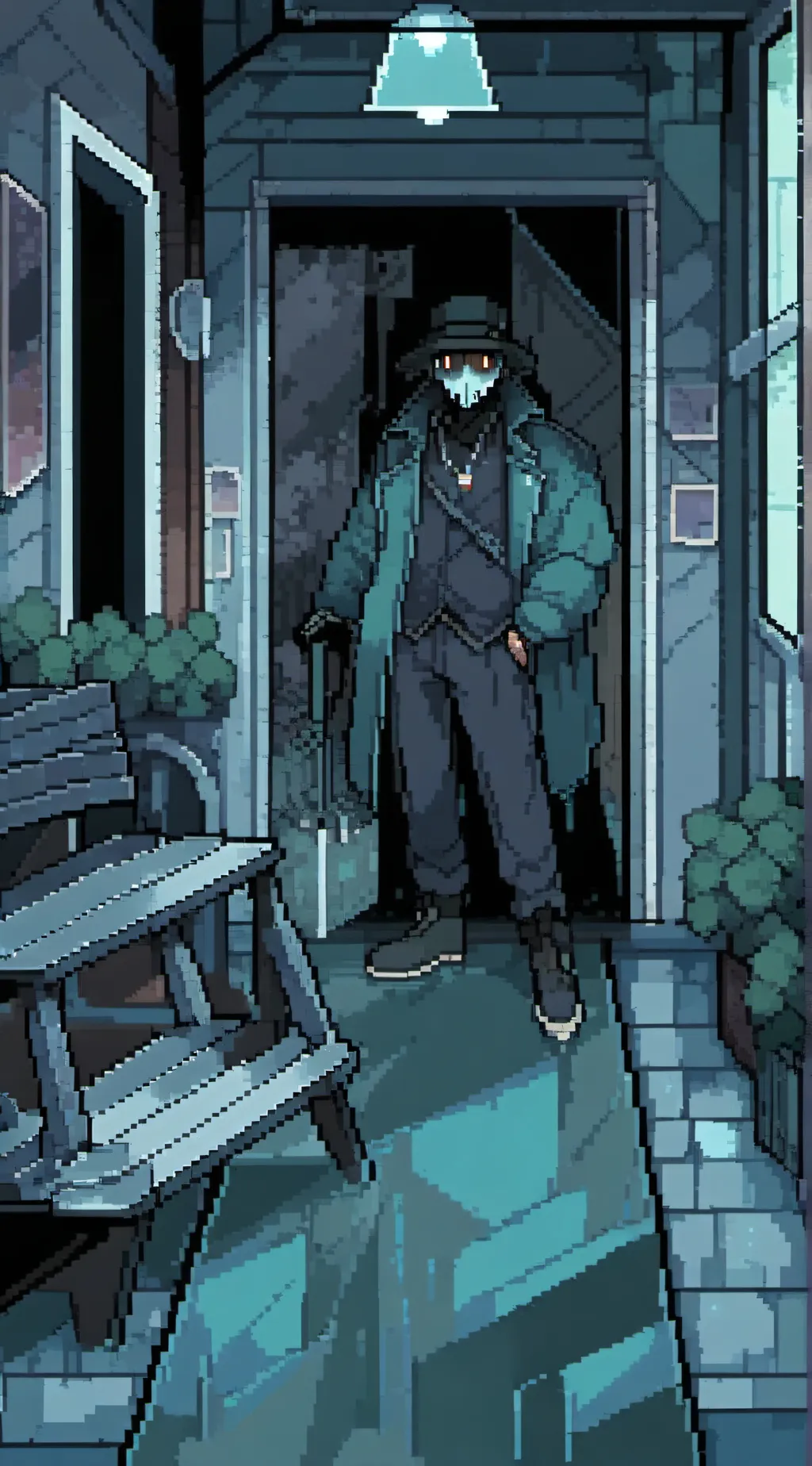 ai character: physco background