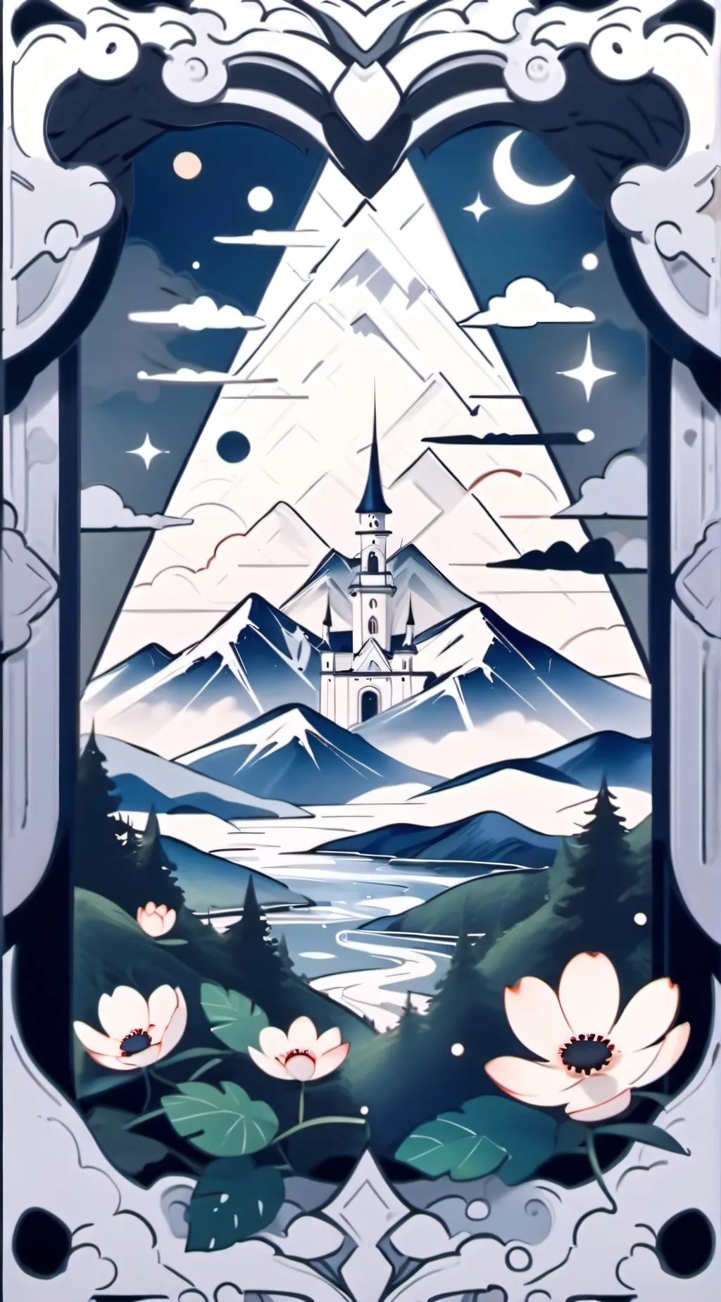 ai character: Lisa(fake cry) background