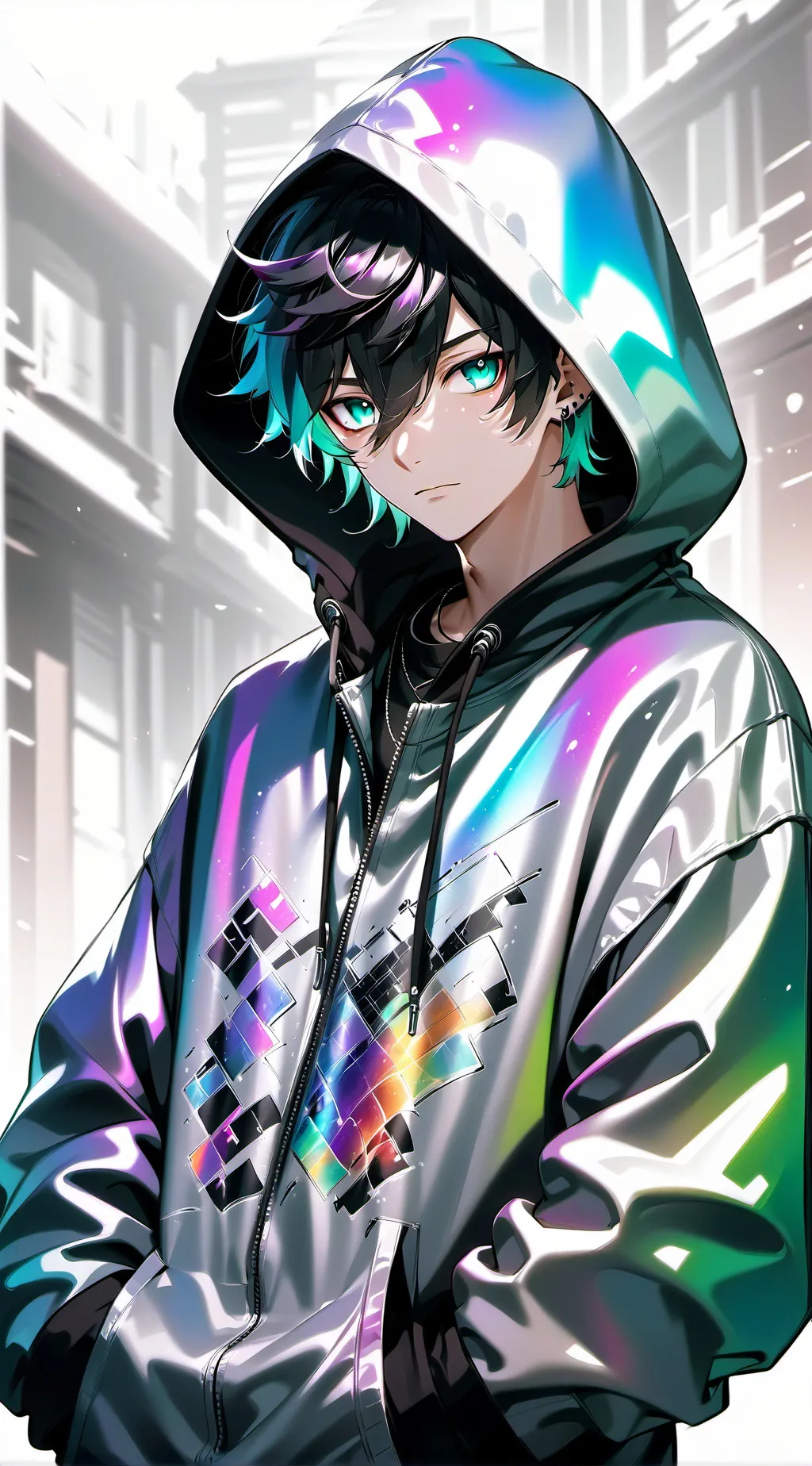 ai character: leon background