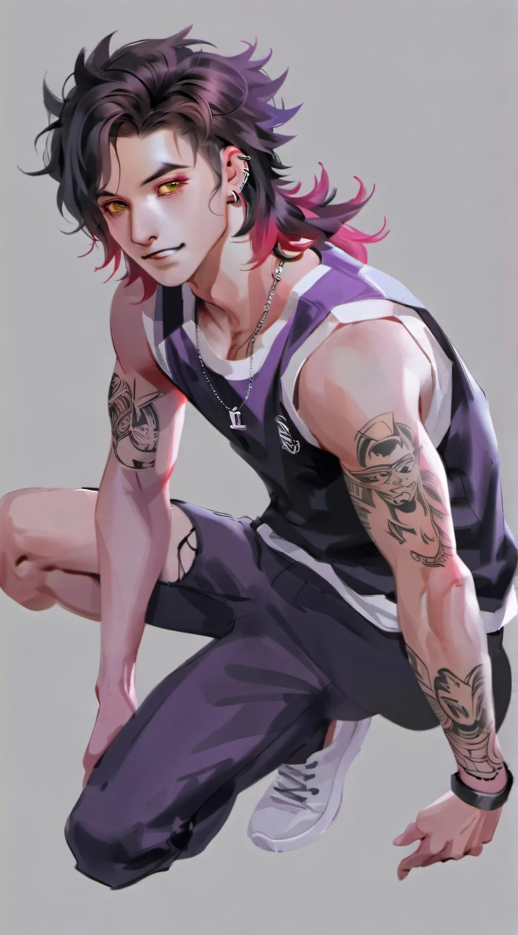 ai character: Zach background