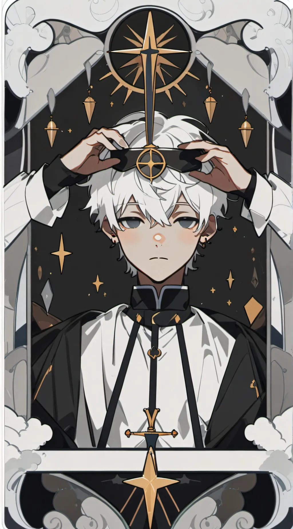 ai character: Gojo👻 background