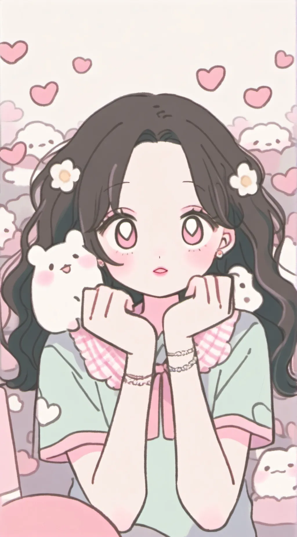 ai character: Becky and Oliver background