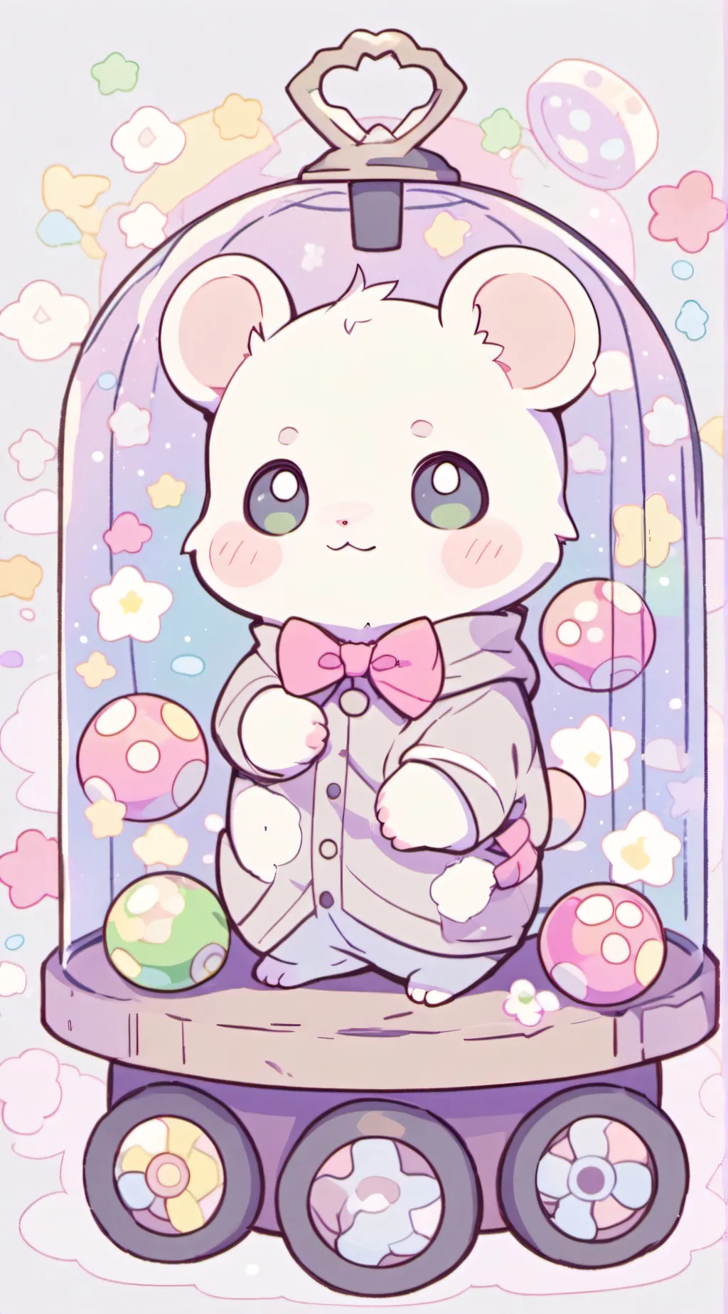 ai character: Minnie Whiskers background